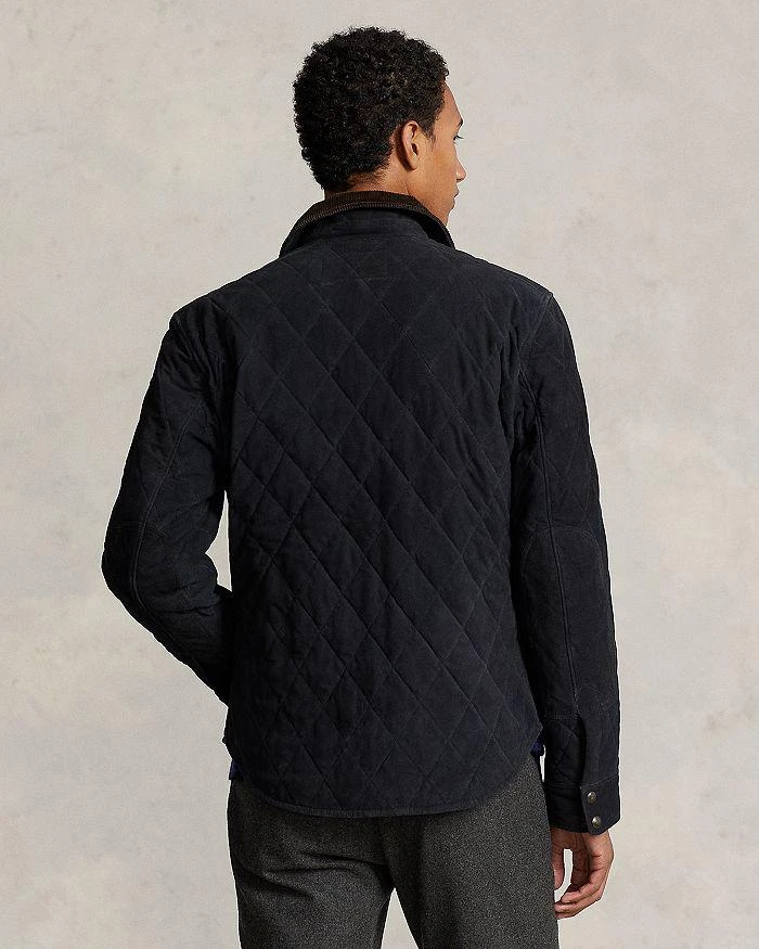 商品Ralph Lauren|Suede Diamond Quilted Jacket,价格¥6669,第3张图片详细描述