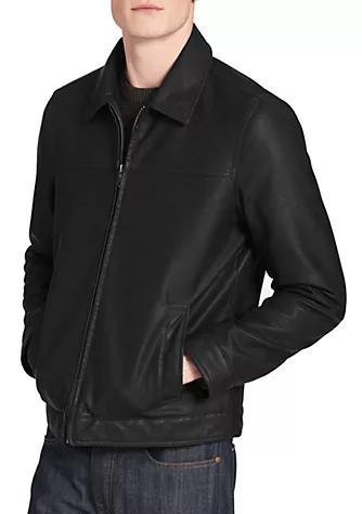 商品Tommy Hilfiger|Collar Faux Leather Jacket,价格¥503,第3张图片详细描述