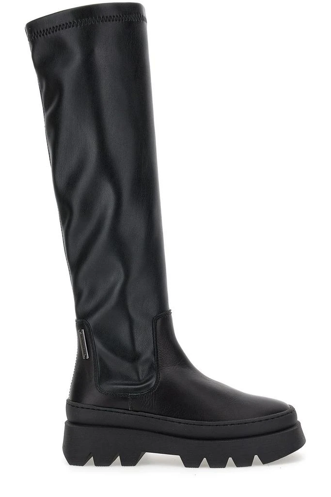 商品MONNALISA|Monnalisa Knee-Length Round-Toe Boots,价格¥1576,第1张图片