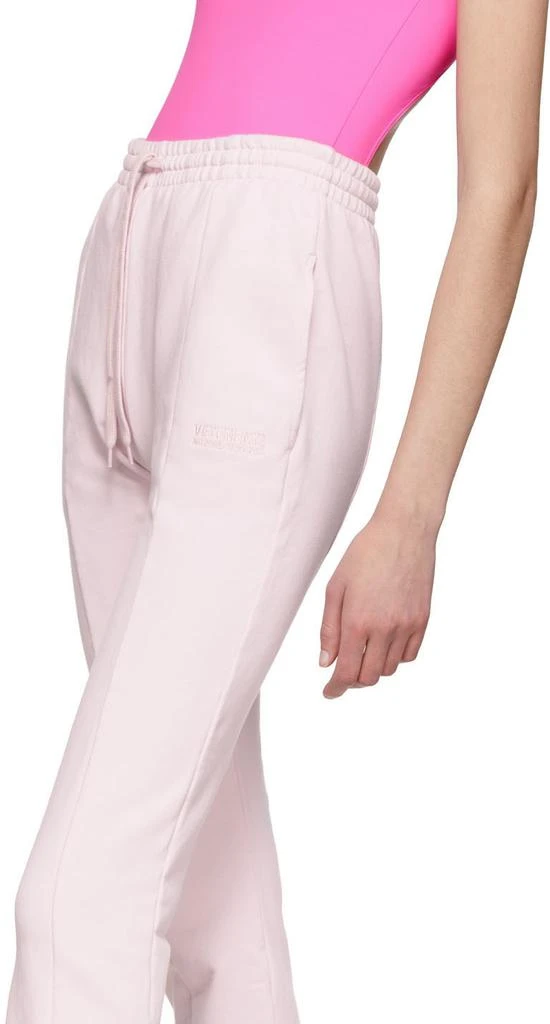 商品Vetements|Pink Cut-Up Lounge Pants,价格¥2042,第4张图片详细描述