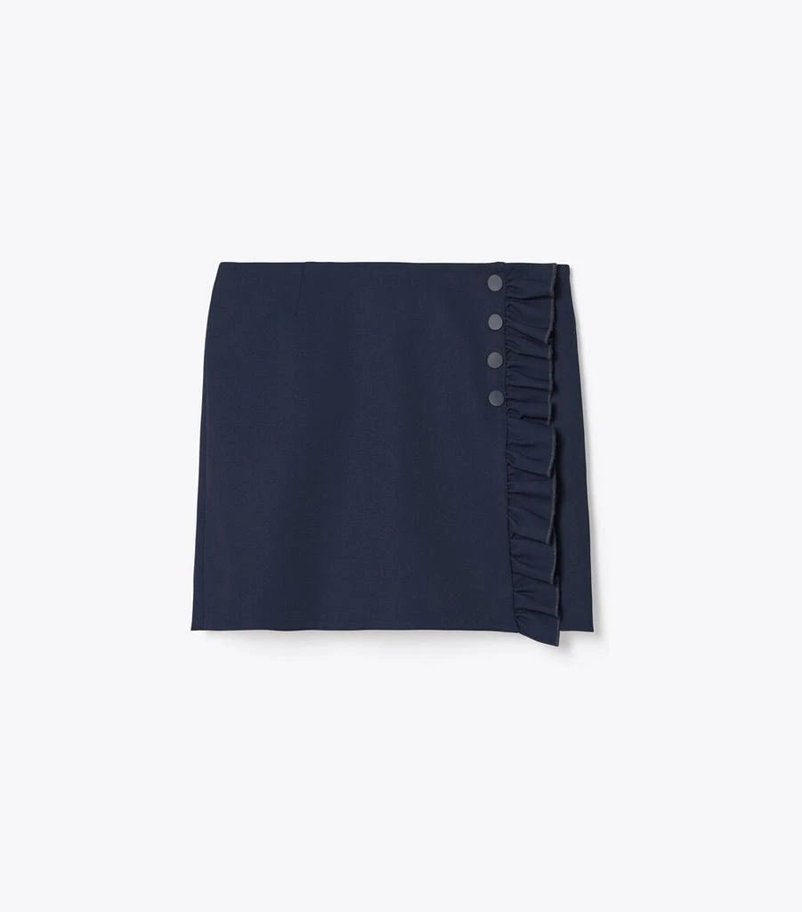 商品Tory Burch|Tech Twill Ruffle Skort,价格¥1185,第1张图片