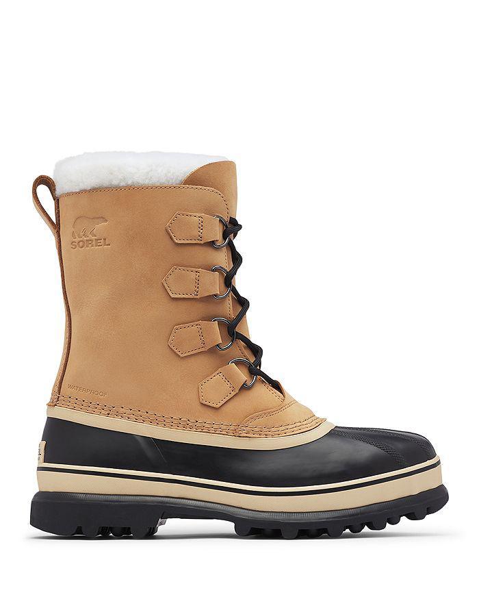 商品SOREL|Men's Caribou Waterproof Nubuck Leather Cold-Weather Boots,价格¥1145,第4张图片详细描述