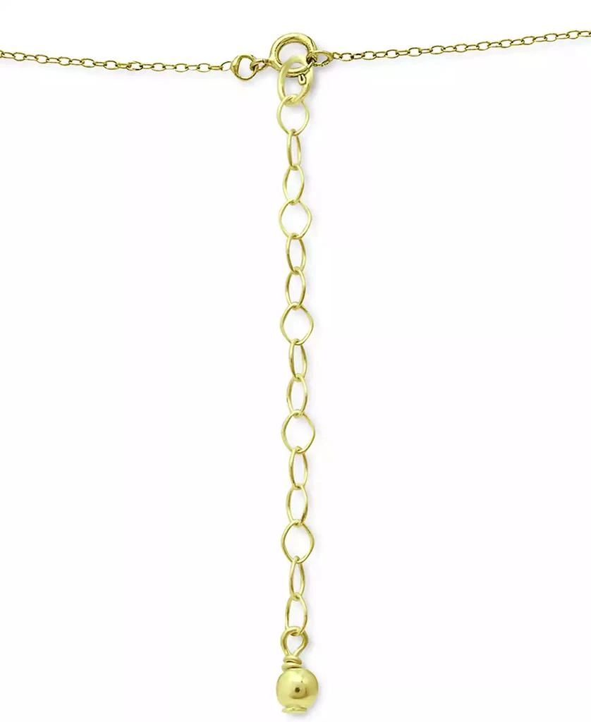 商品Giani Bernini|Cubic Zirconia Bee Pendant Necklace in 18k Gold-Plated Sterling Silver, 16" + 2" extender, Created for Macy's,价格¥670,第3张图片详细描述