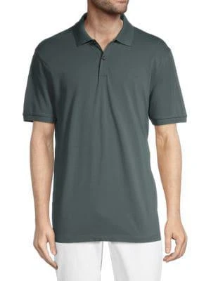 商品Hugo Boss|Logo Pima Cotton Polo,价格¥473,第1张图片