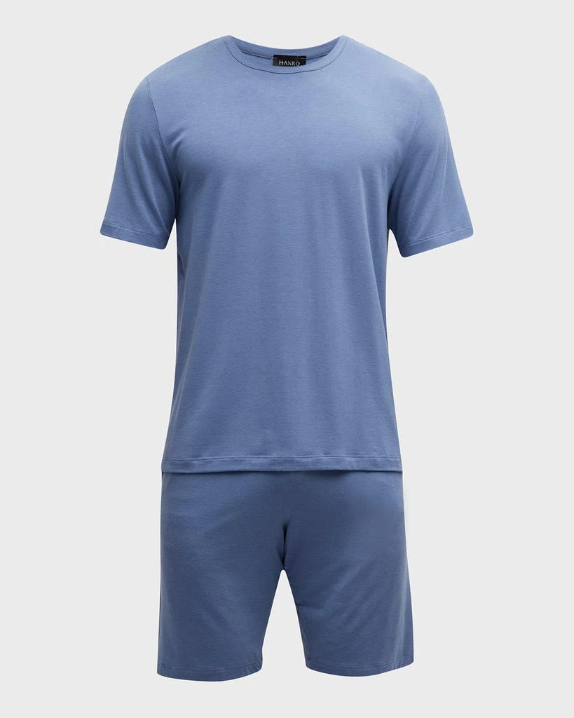 商品Hanro|Men's Smart Sleep Short Pajama Set,价格¥1380,第2张图片详细描述
