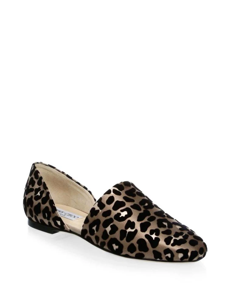 商品Jimmy Choo|Printed d'Orsay Flats,价格¥1785,第1张图片