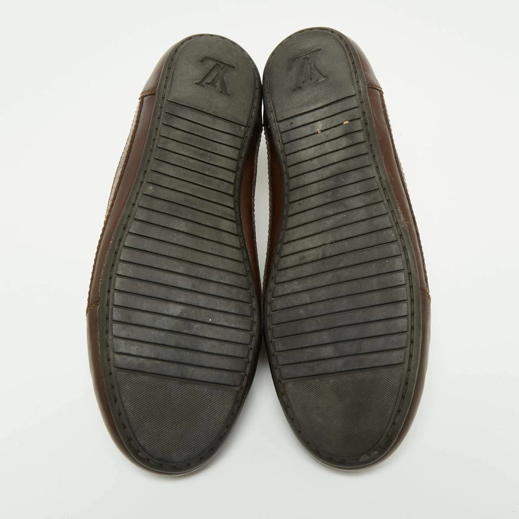 Louis Vuitton Damier Azur Canvas and Leather Sneakers Size 40 商品