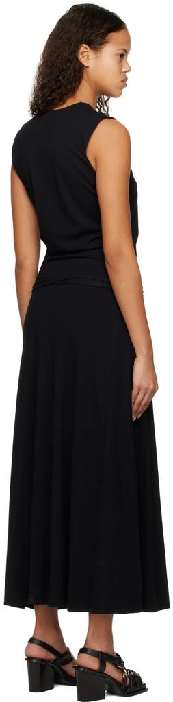 商品Lemaire|Black Belted Midi Dress,价格¥1384,第3张图片详细描述