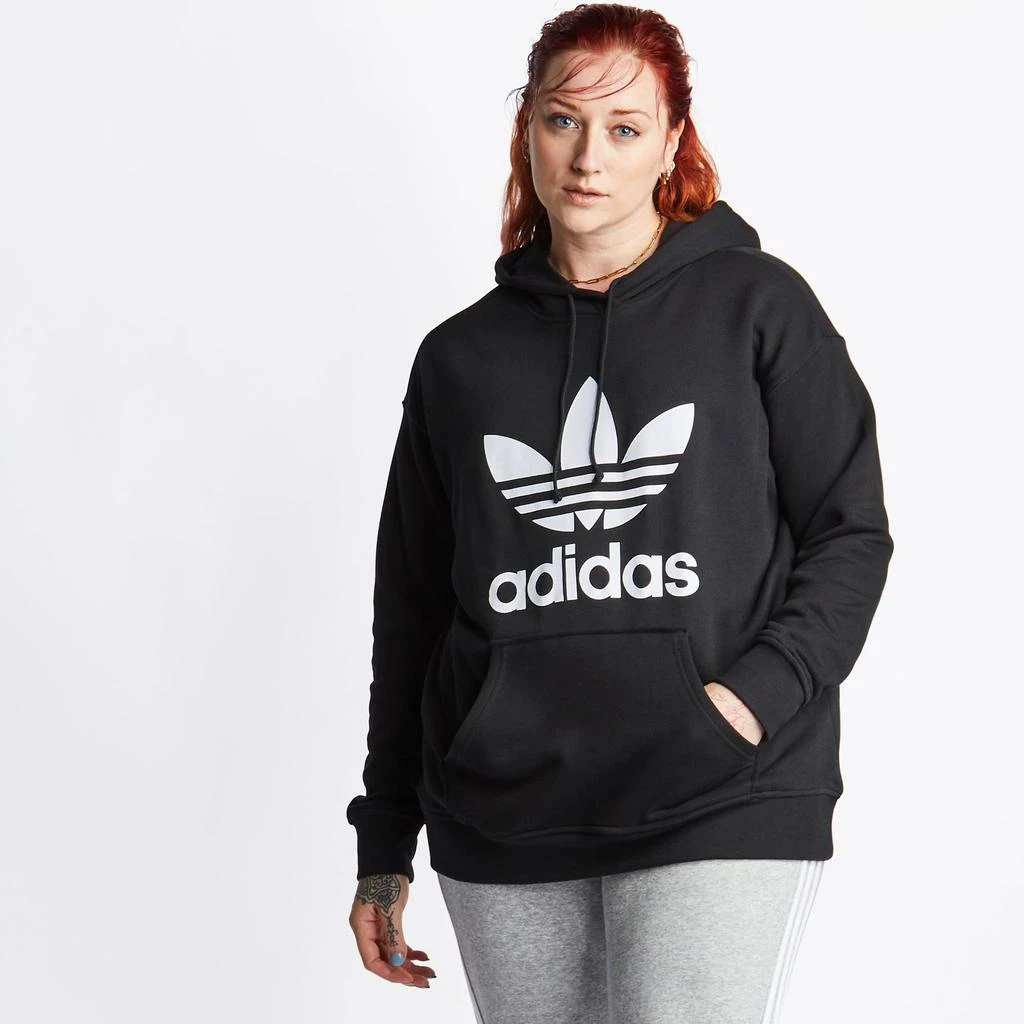 商品Adidas|adidas Originals Plus Over The Head - Women Hoodies,价格¥497,第4张图片详细描述
