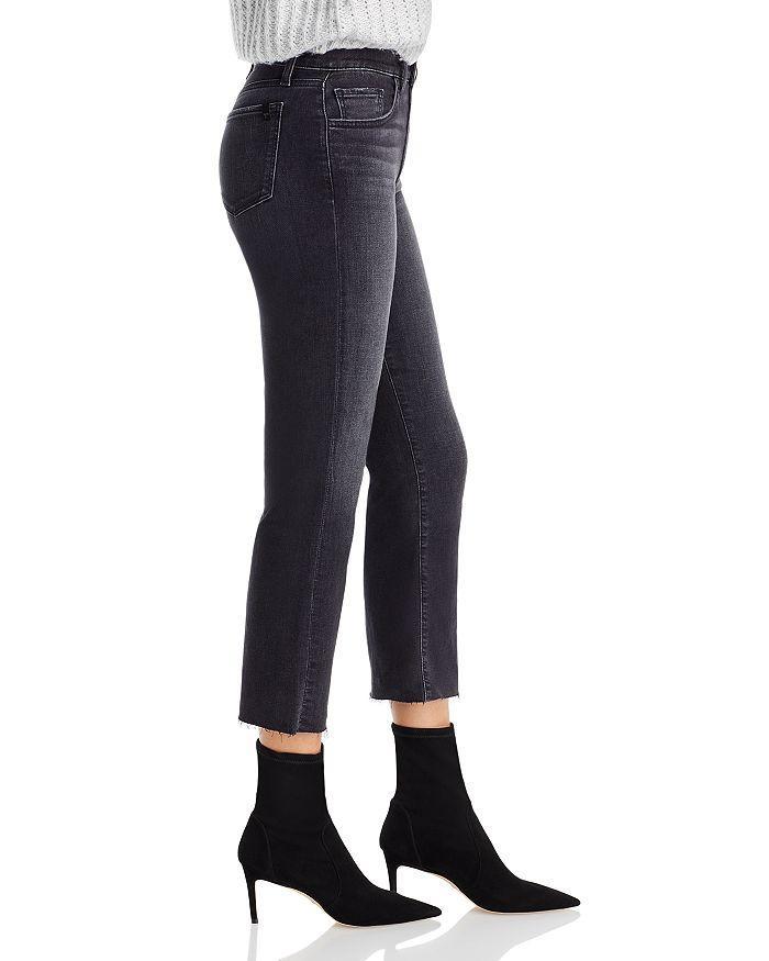 商品Joe's Jeans|The Callie Mid Rise Crop Bootcut Jeans in Delphine,价格¥1387,第5张图片详细描述