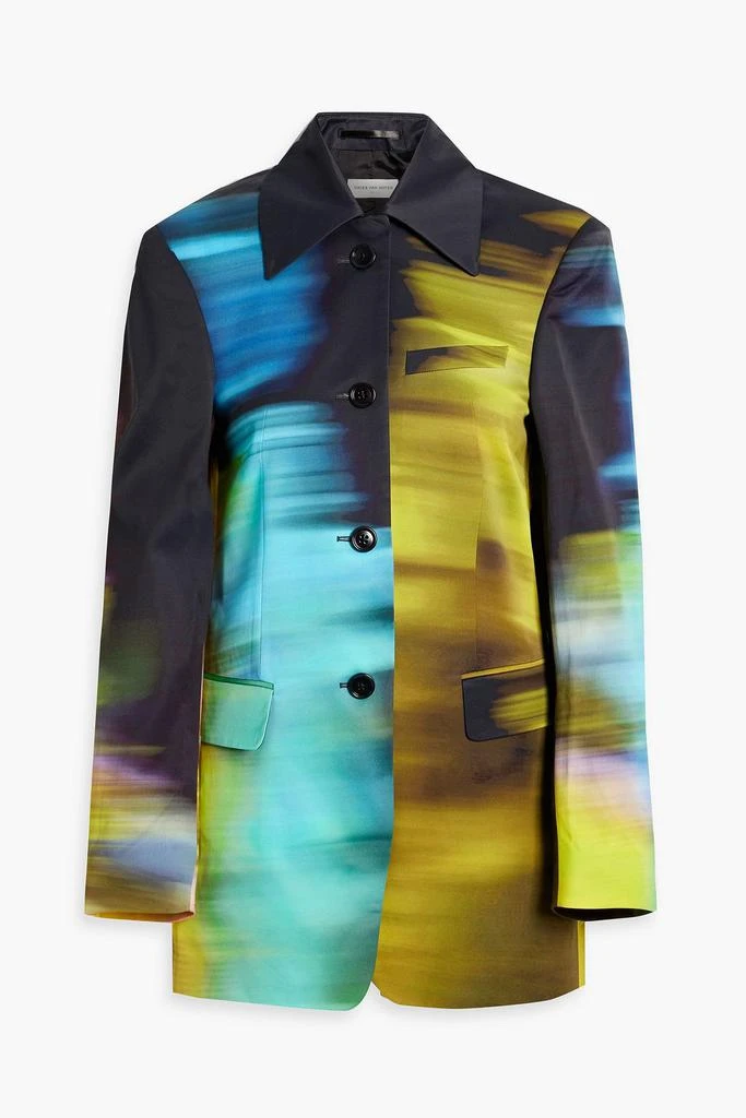 商品Dries Van Noten|Printed twill blazer,价格¥2823,第1张图片