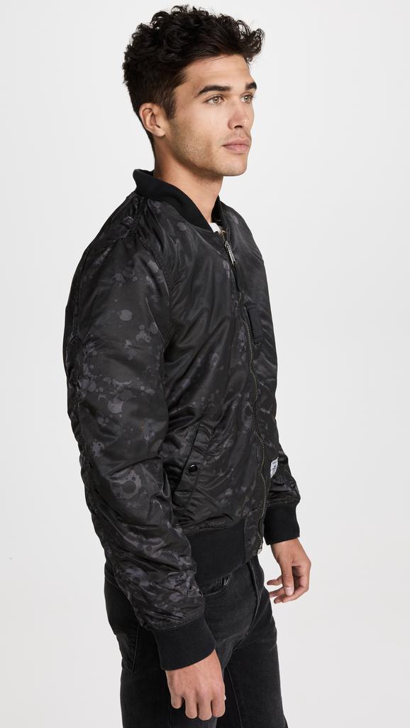 商品Alpha Industries|Alpha Industries Ma-1 Hooded Battlewash Flight Jacket,价格¥1634,第6张图片详细描述