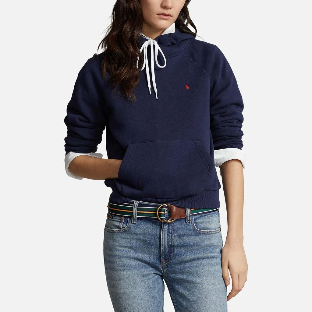 商品Ralph Lauren|Polo Ralph Lauren Cotton-Blend Jersey Hoodie,价格¥1506,第1张图片