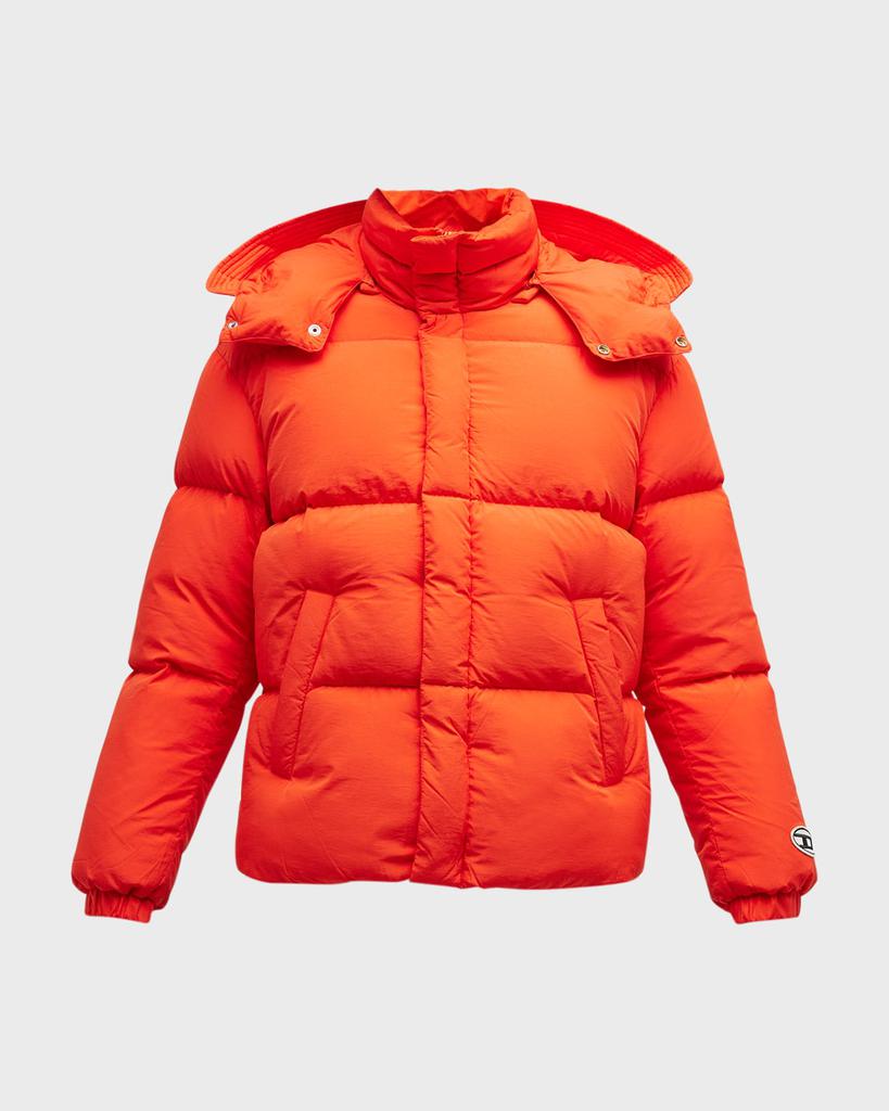 Men's W-Rolf-NW Solid Puffer Jacket商品第2张图片规格展示