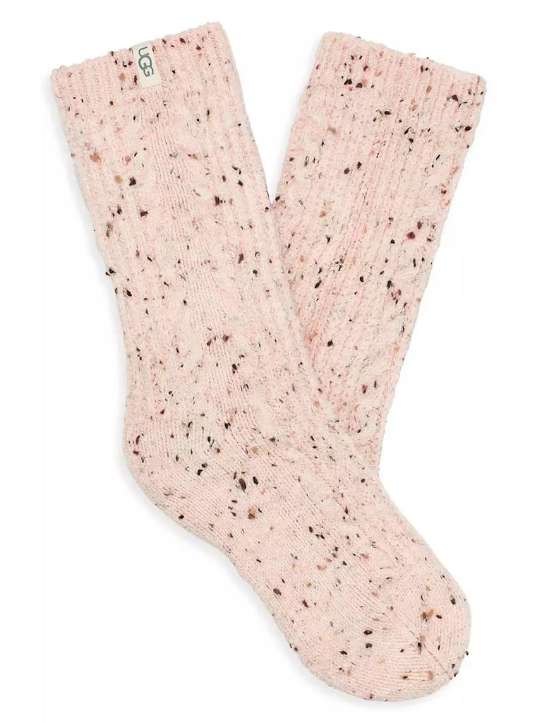 商品UGG|Radell Cable-Knit Crew Socks,价格¥267,第1张图片