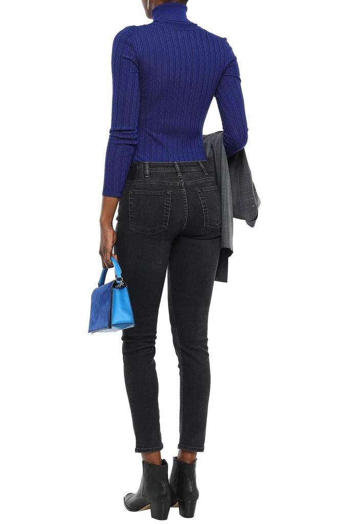 商品Acne Studios|Climb cropped low-rise skinny jeans,价格¥538,第3张图片详细描述