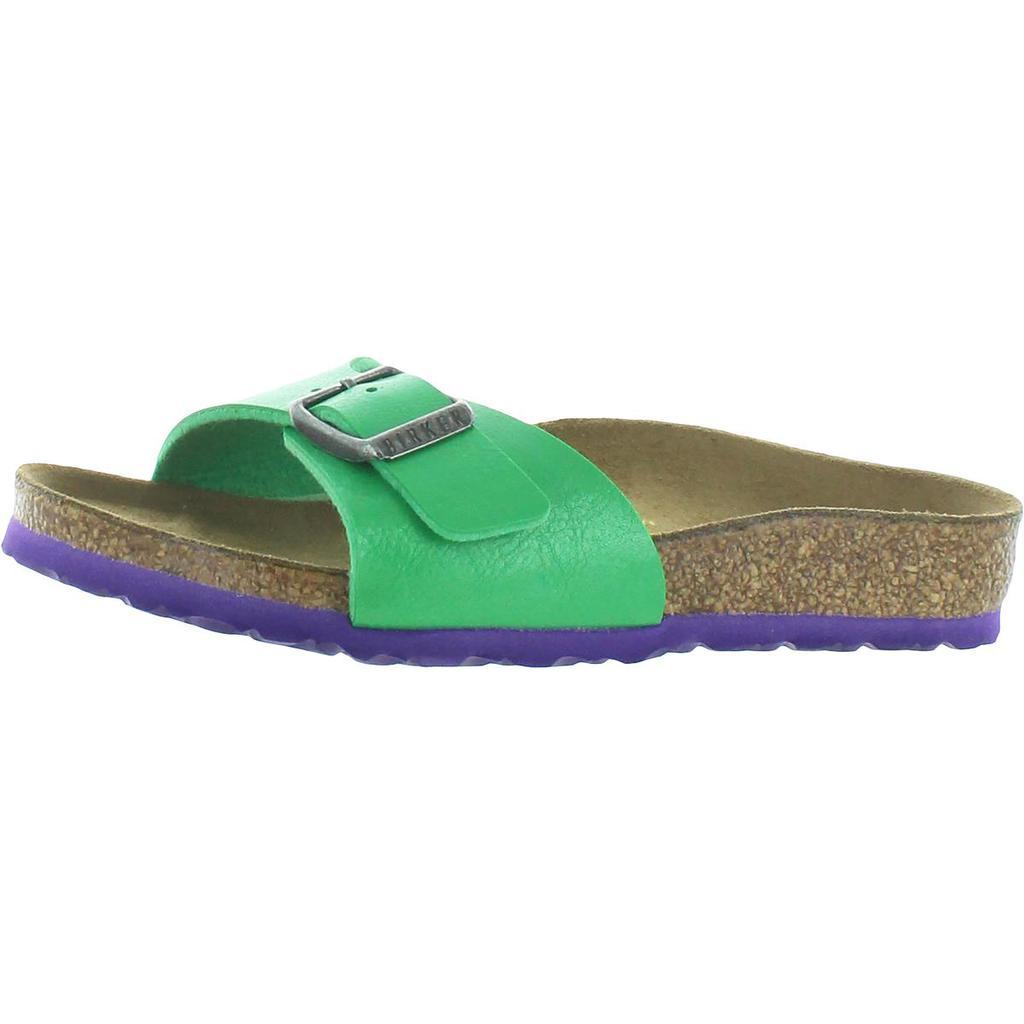 商品Birkenstock|Birkenstock Boys Madrid Birko-Flor Slip On Footbed Sandals,价格¥104,第1张图片