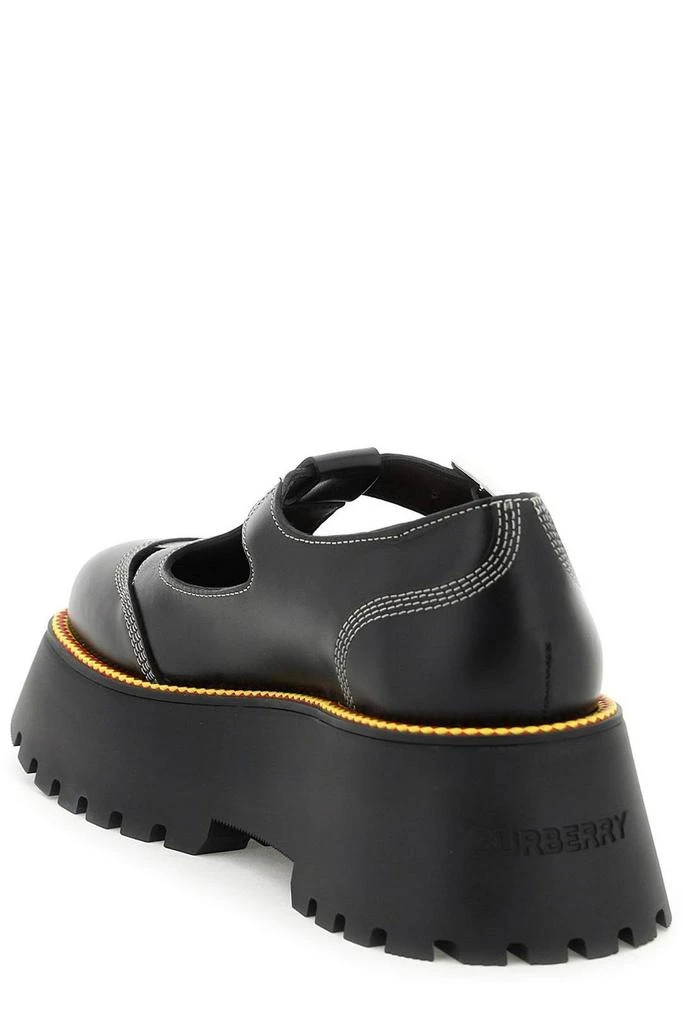 商品Burberry|Burberry Chunky Sole Mary Jane Shoes,价格¥3981,第2张图片详细描述