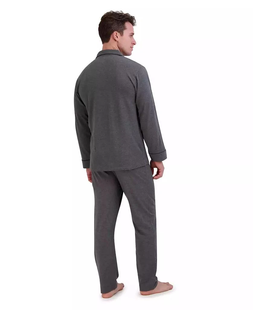 商品Hanes|Men's Cotton Modal Knit Pajama, 2 Piece Set,价格¥498,第2张图片详细描述