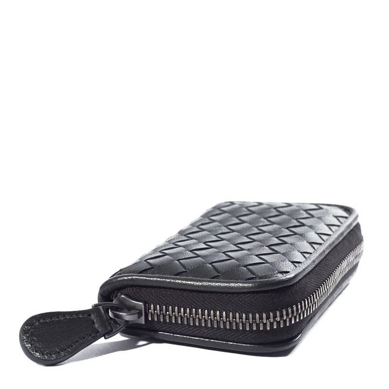 BOTTEGA VENETA 黑色男士零钱包 114075-V001N-1000 商品