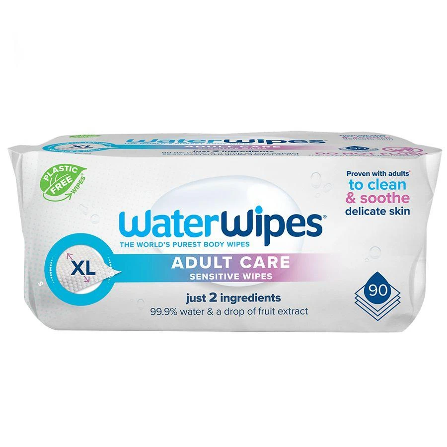 商品WaterWipes|Sensitive+ Body & Intimate, 3-In-1 Cleans, Cares, Protects, 99.9% Water Unscented,价格¥82,第1张图片