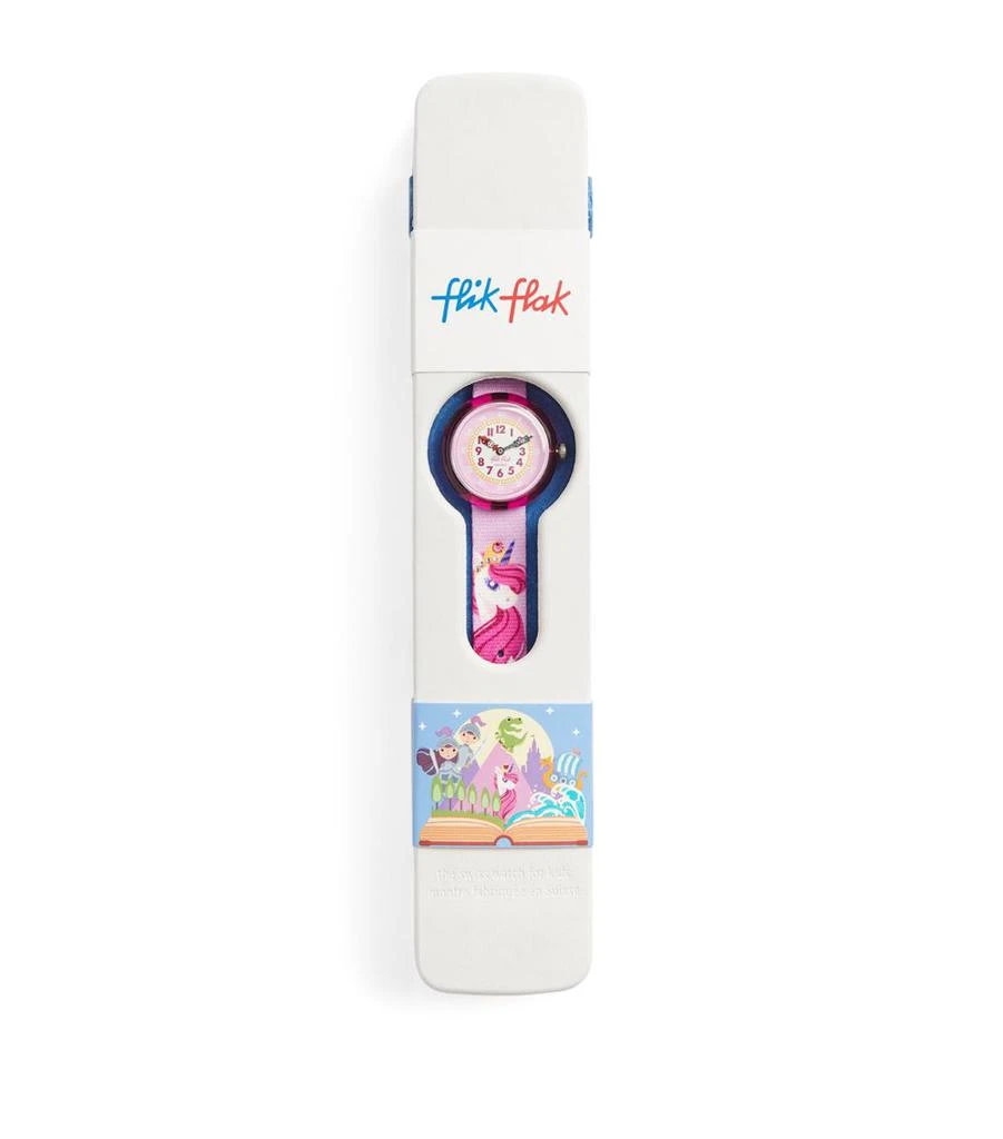 商品Flik Flak|Dreaming Unicorn Quartz Watch 31.85mm,价格¥478,第2张图片详细描述