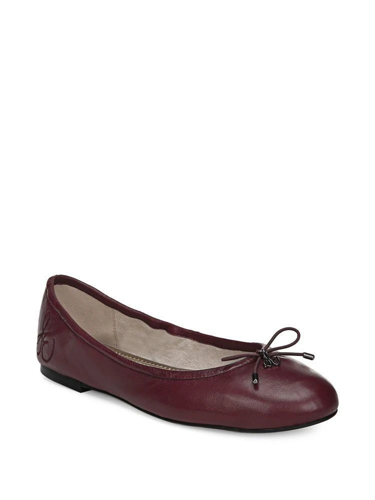 商品Sam Edelman|Felicia Leather Ballet Flats,价格¥756,第1张图片