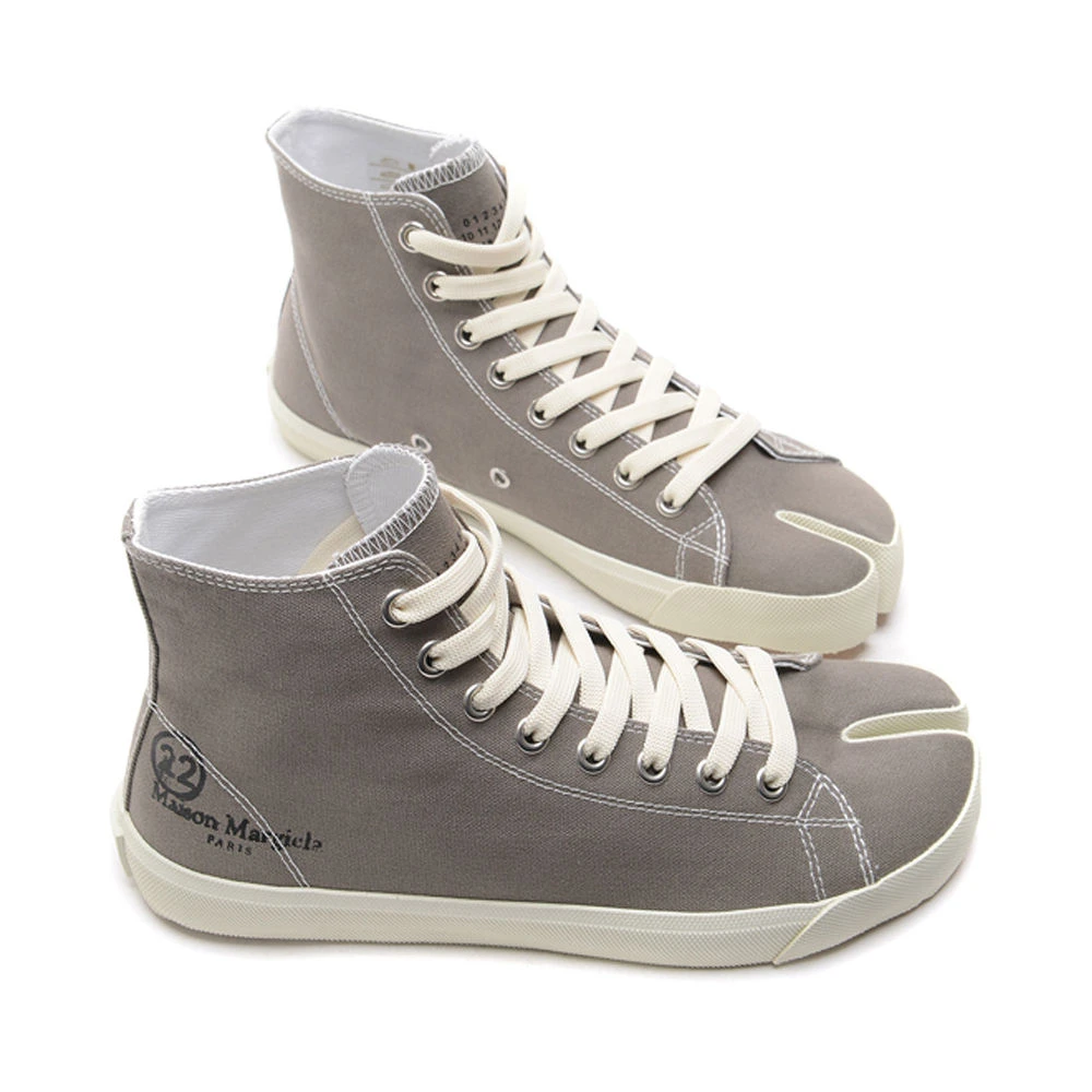 MAISON MARGIELA 男士灰色帆布高帮运动鞋 S57WS0253-P1875T-8033 商品