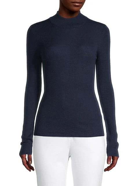 商品Tahari|Mock Neck Pullover Top,价格¥305,第3张图片详细描述