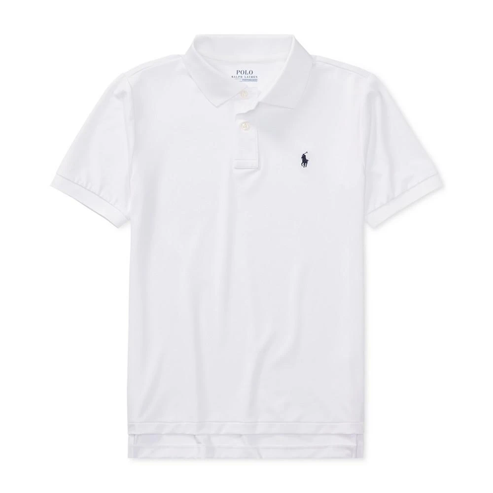 商品Ralph Lauren|Big Boys Performance Jersey Polo Shirt,价格¥372,第1张图片