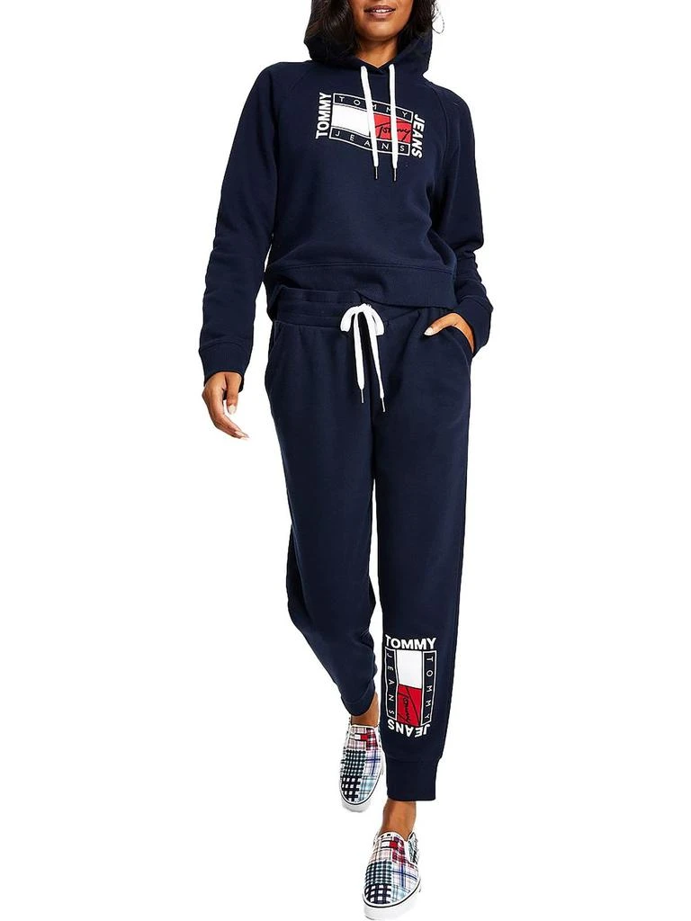 商品Tommy Jeans|Womens Fleece Sweatpants Jogger Pants,价格¥272,第1张图片