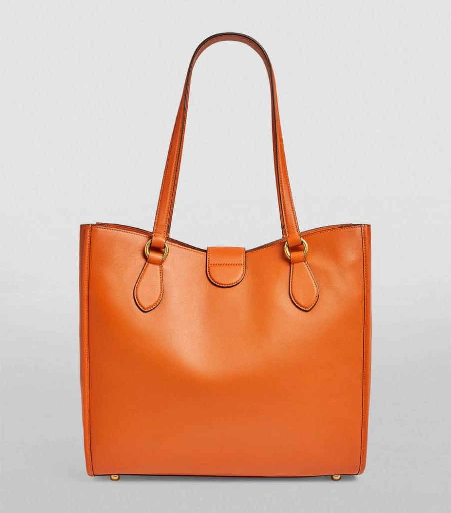 商品Coach|Leather Theo Tote Bag,价格¥2612,第4张图片详细描述