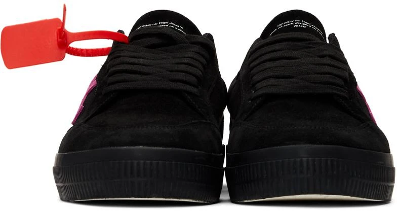 商品Off-White|Black & Pink Low Vulcanized 运动鞋,价格¥2474,第2张图片详细描述