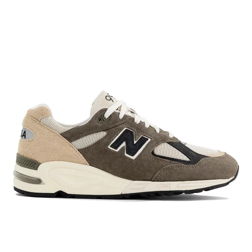 商品New Balance|男款 新百伦 990v2 休闲鞋 美产 灰棕色,价格¥1463,第1张图片