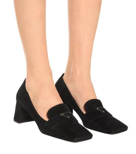 商品Prada|Suede pumps,价格¥6495,第4张图片详细描述