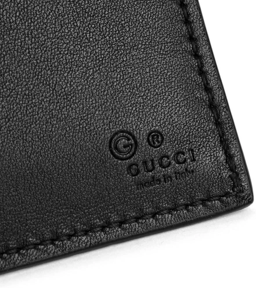 商品Gucci|Gucci 古驰黑色Microguccissima真皮钱包,价格¥4118,第3张图片详细描述