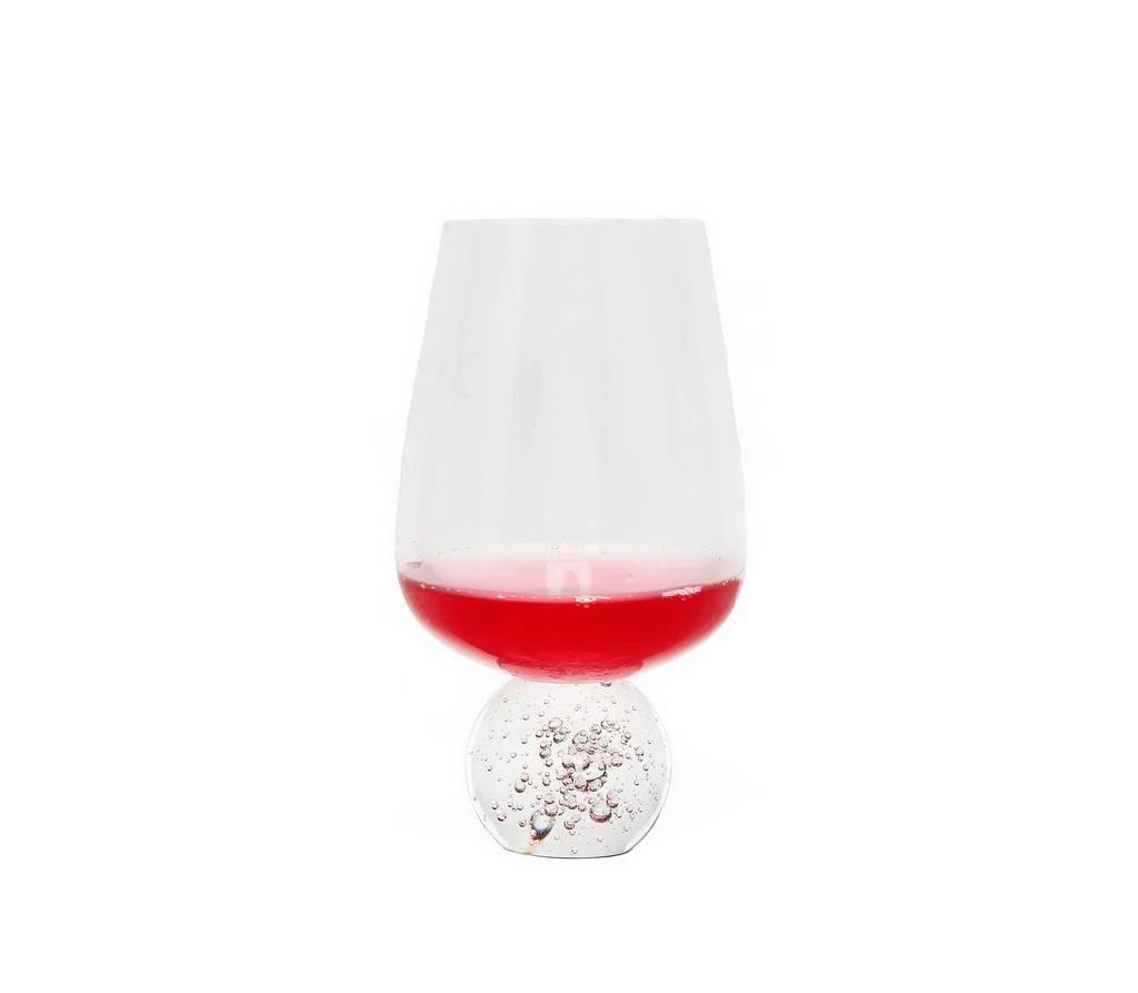 商品Classic Touch Decor|Set of 6 Wine Glasses on Crystal Ball Pedestal,价格¥474,第2张图片详细描述