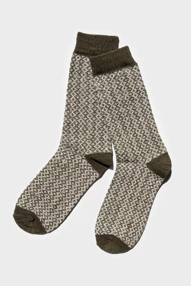 商品PAPER PROJECT|PAPER PROJECT Recycled Wool Mix Jacquard Socks,价格¥83,第1张图片