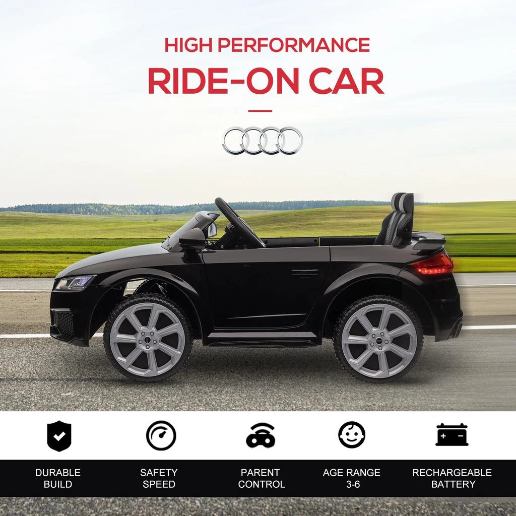Streamdale Officially Licensed Audi TT RS Electric Ride-On Car with Parent Remote Control 商品