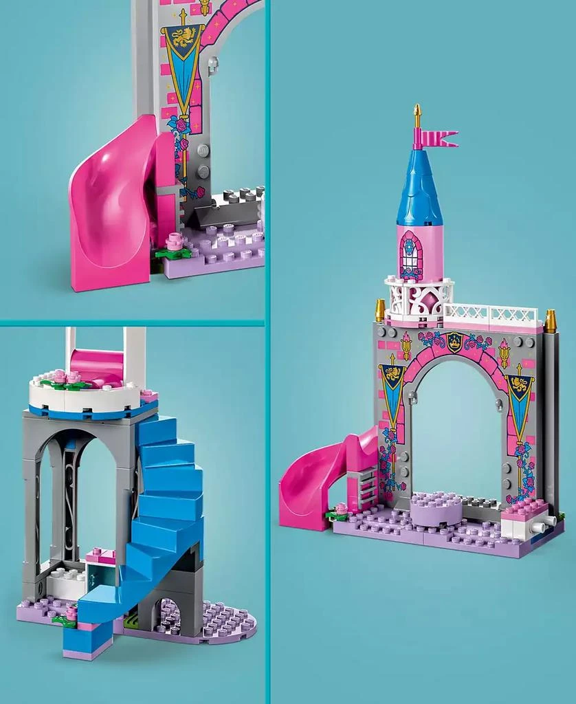 商品LEGO|Disney Princess Aurora's Castle 43211 Toy Building Set with Aurora, Prince Philip and Maleficent Minifigures,价格¥285,第3张图片详细描述