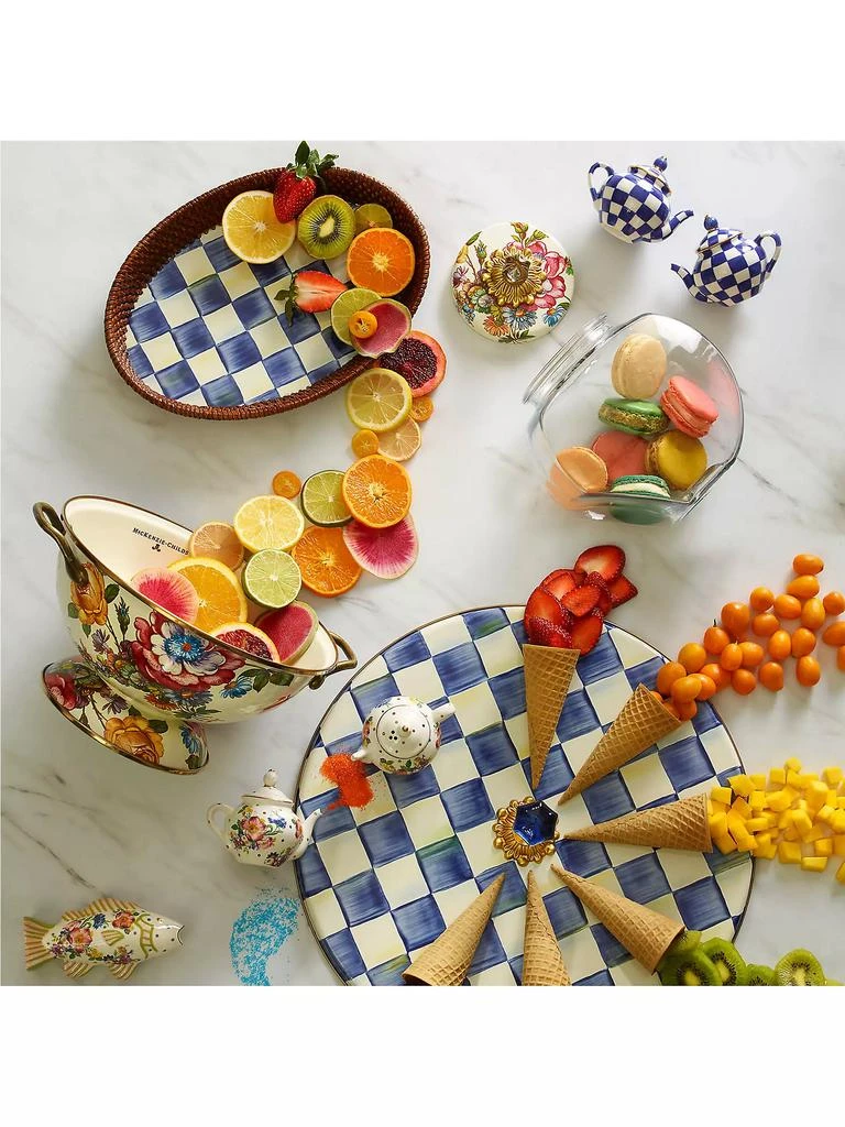 商品MacKenzie-Childs|Flower Market Almost Everything Bowl,价格¥575,第2张图片详细描述