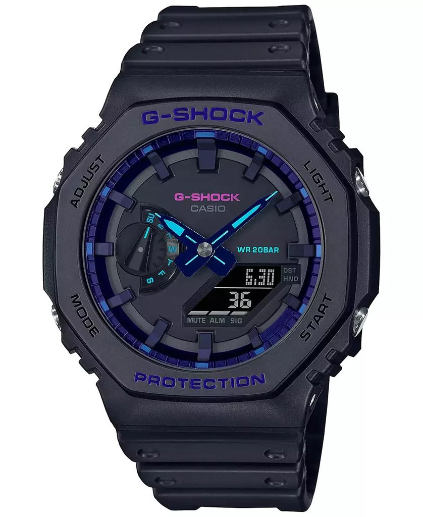 商品G-Shock|Men's Black Resin Strap Watch, 45.4mm,价格¥745,第1张图片