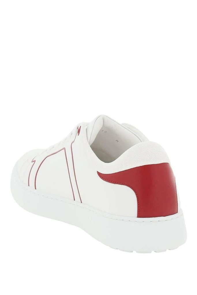 商品Salvatore Ferragamo|GANCINI LEATHER SNEAKERS,价格¥1579,第2张图片详细描述