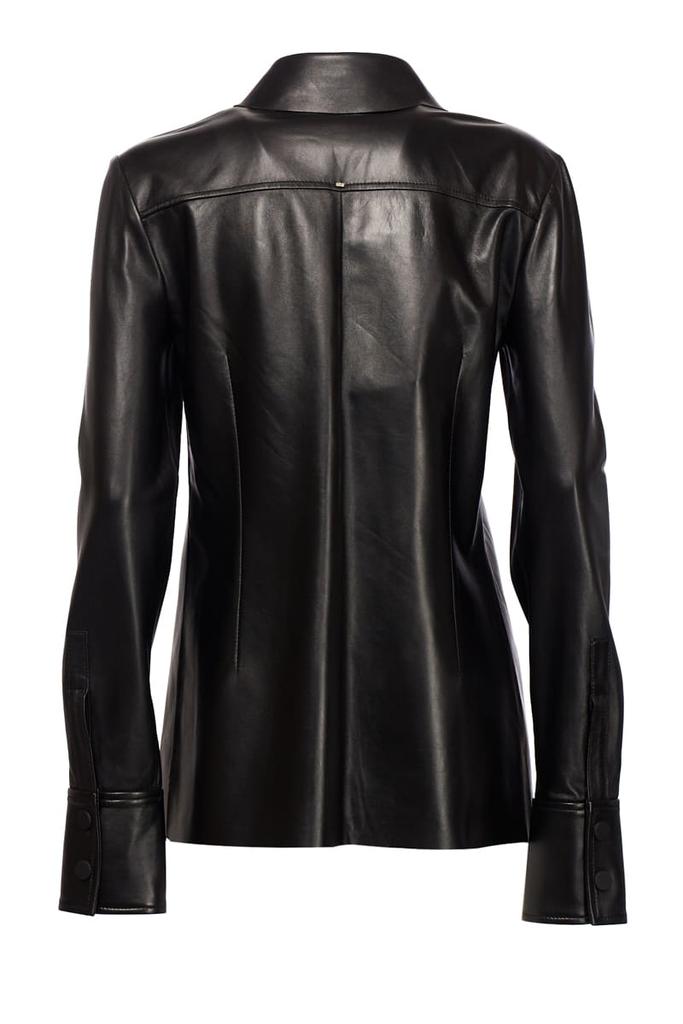 SportMax Leather Shirt商品第2张图片规格展示