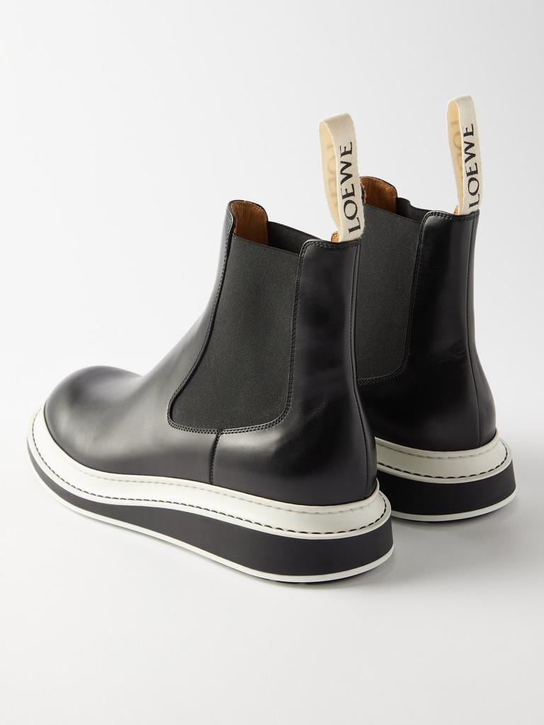 商品Loewe|Layered-sole leather Chelsea boots,价格¥3886,第7张图片详细描述