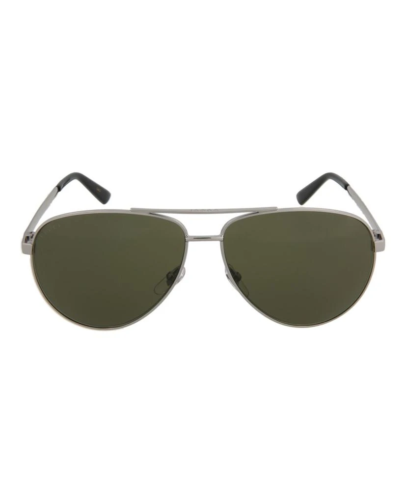 商品Gucci|Aviator-Style Metal Sunglasses,价格¥872,第1张图片