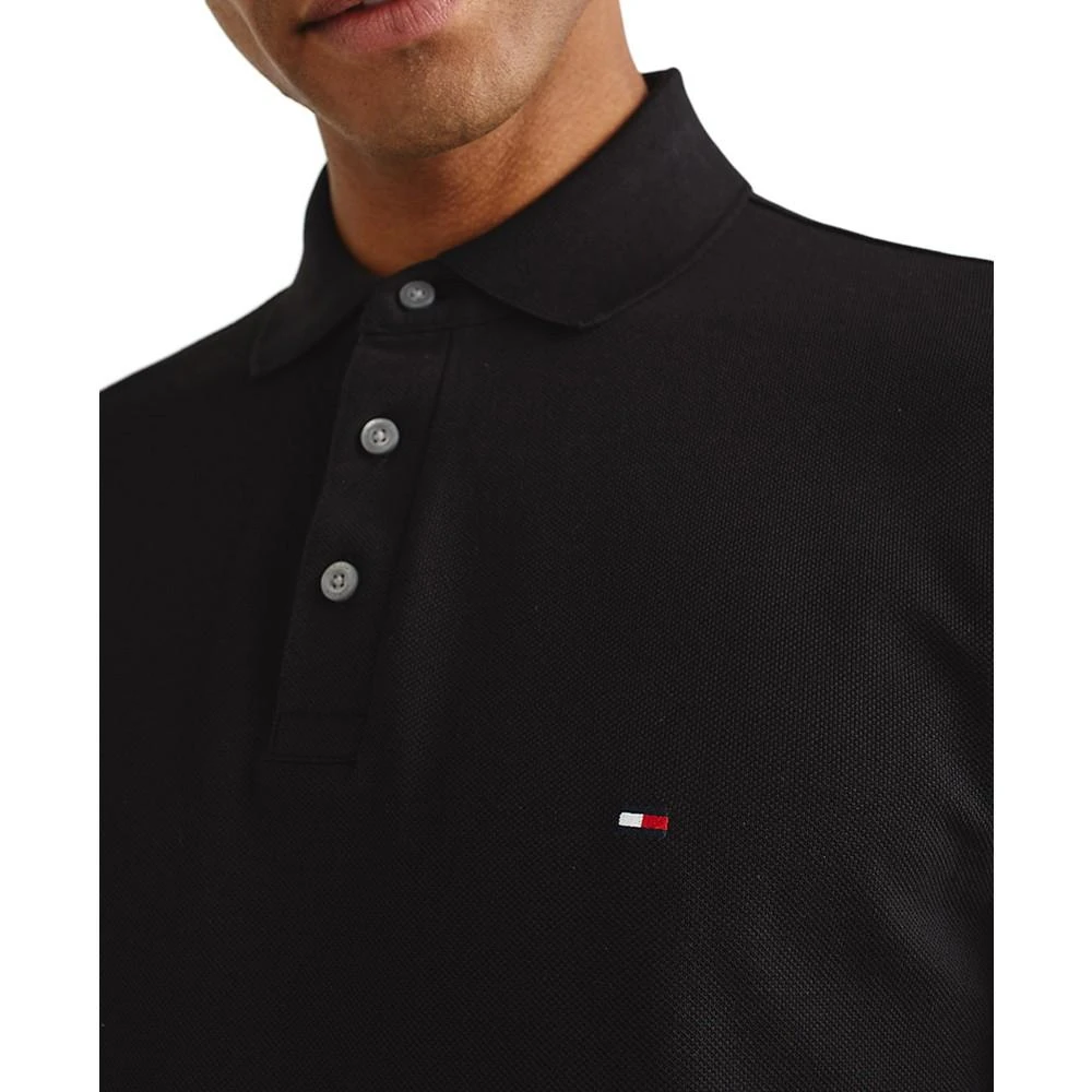 商品Tommy Hilfiger|Men's Slim-Fit 1985 Long-Sleeve Polo Shirt,价格¥352,第3张图片详细描述