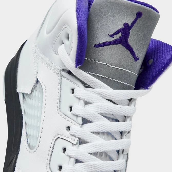 商品Jordan|Little Kids' Air Jordan Retro 5 Basketball Shoes,价格¥528,第3张图片详细描述