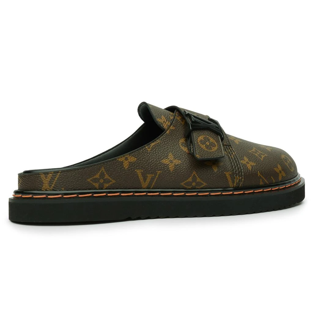 商品Louis Vuitton|Louis Vuitton Monogram LV Easy Brown Mule,价格¥6168,第3张图片详细描述