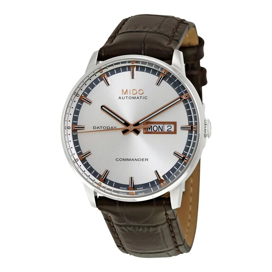 商品MIDO|Commander II Automatic Silver Dial Men's Watch M016.430.16.031.80,价格¥2149,第1张图片